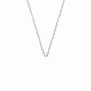 Frk. Lisberg sølv halskæde - FL1-44-925