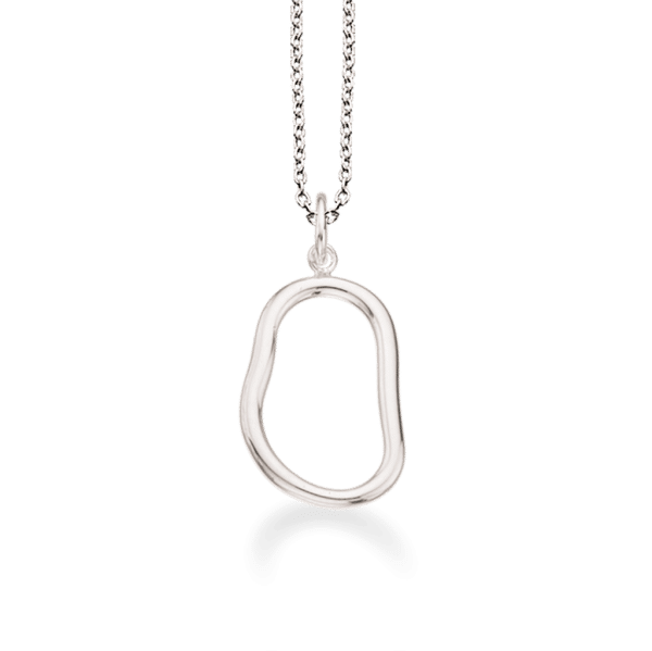 Scrouples Cirkel Halskæde i Sterling Sølv 234882