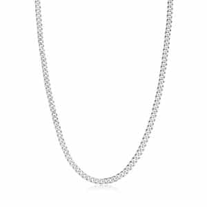 Sif Jakobs sølv halskæde, Strada 45 cm