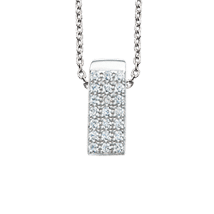 Soho Rhodineret Sølv Halskæde fra Scrouples 231772