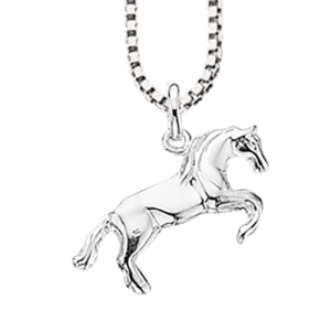Heste Sterling Sølv Halskæde fra Scrouples 23692