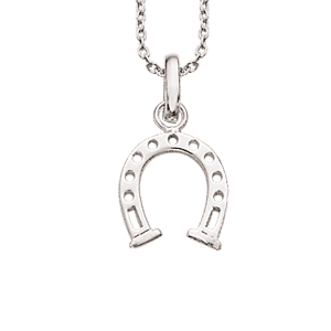Hestesko Sterling Sølv Halskæde fra Scrouples 231862