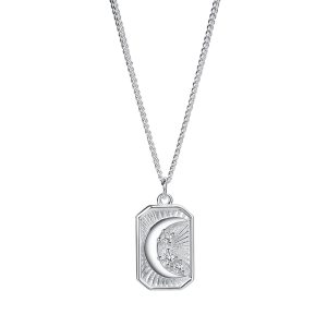 AQUA DULCE Neoma halskæde 42+3 cm 925 Sterling sølv