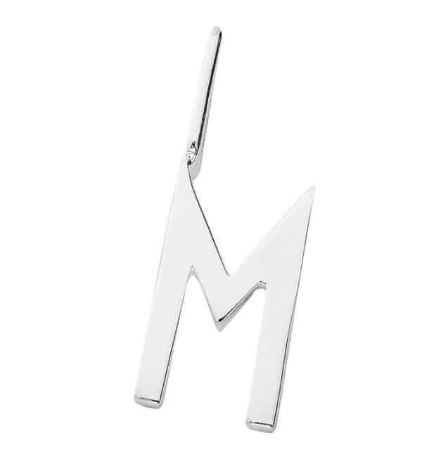 Design Letters Vedhæng Til Halskæde - M - Sølv - OneSize - Design Letters Smykker