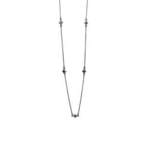 Block Necklace Sterling Sølv Halskæde fra Spirit Icons