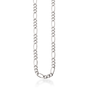 Scrouples Figaro Halskæde i Rhodineret Sølv 37692,45