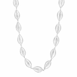 Siersbøl halskæde i sølv