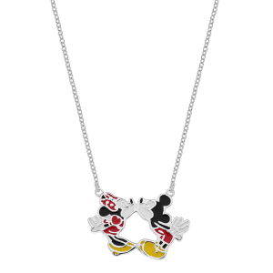 Støvring Design Mickey Og Minnie Mouse Sterling Sølv Halskæde