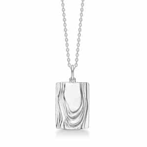 Studio Z Shell halskæde i sterling sølv