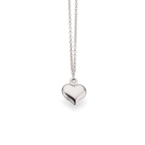 Hjerte Rhodineret Sølv Halskæde fra Scrouples 37532,45