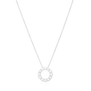 Sif Jakobs Biella halskæde i sølv med perler