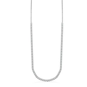 Soho Rhodineret Sølv Halskæde fra Scrouples 38782H,M