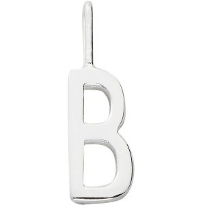 Design Letters Vedhæng Til Halskæde - B - Sølv