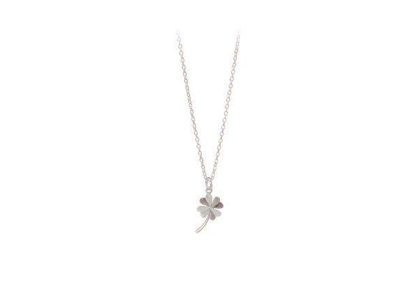 Clover Necklace Sterling Sølv Halskæde fra Pernille Corydon
