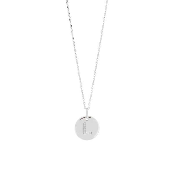 Joanli EllaNor sølv L halskæde, 45 cm