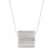 Pernille Corydon Stripe Coin Sterling Sølv Halskæde