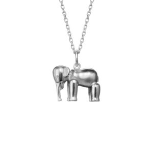 Kay Bojesen Elefant halskæde i sølv
