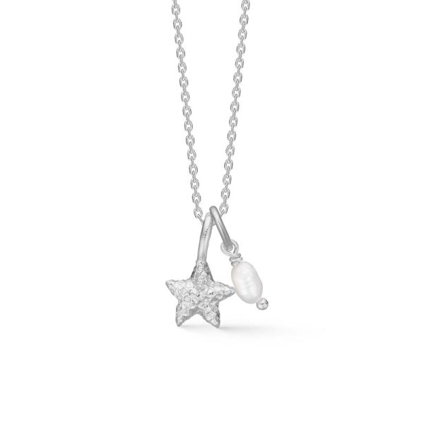 Studio Z Starfish Lustre halskæde i sølv