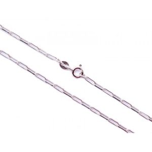 Halskæde Link i sølv 60cm - Halskæder - GodKarmaShop