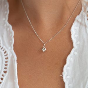 Little Love - Sølv hjerte halskæde